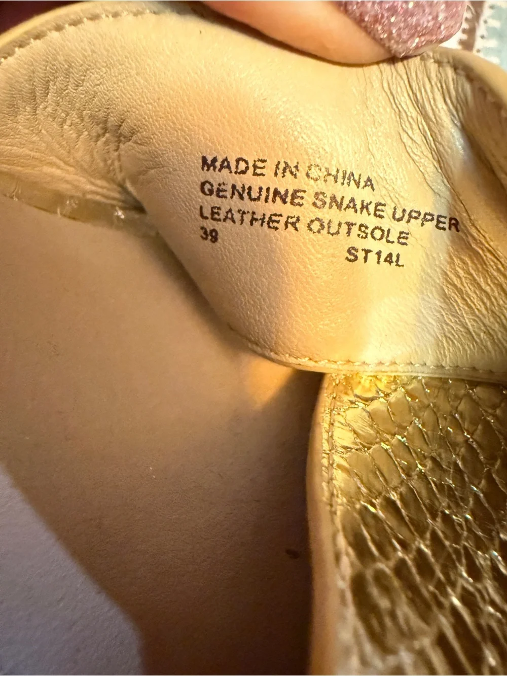 Michael Kors Collection Gold Crisscross Platform Slingback Sandals